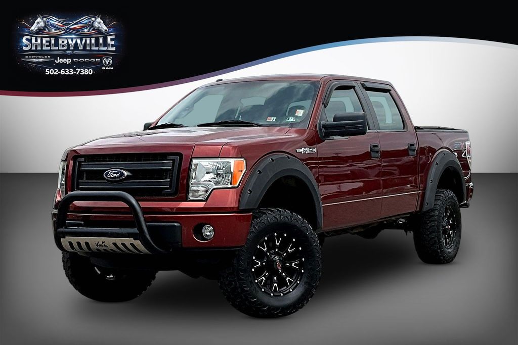 Sunset 2014 Ford F-150 Pickup Truck Four-Wheel Drive 6-Speed Automatic