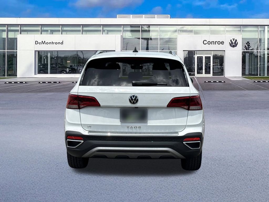 2023 Volkswagen Taos 1.5T SE White at DeMontrond Automotive Group