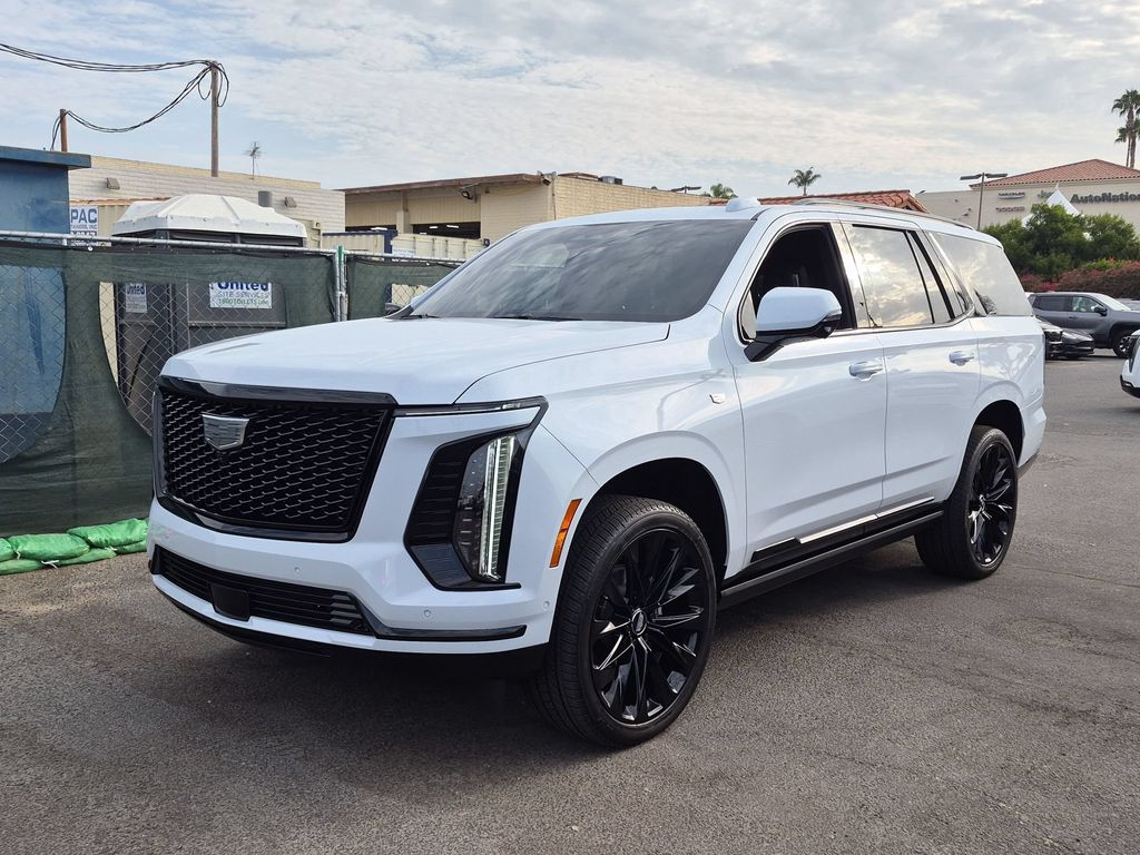 Vibrant White Tricoat 2026 Cadillac Escalade SUV / Crossover Four-Wheel Drive 