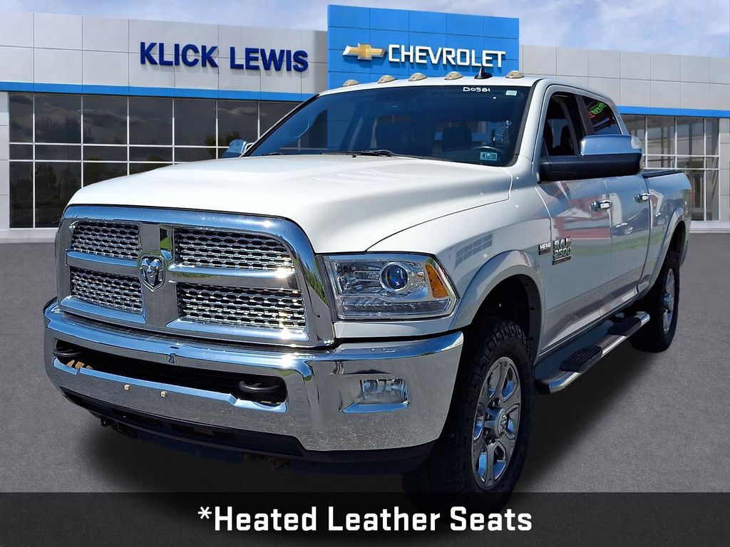 2014 Ram 2500 Laramie White at Phil Fitts Ford