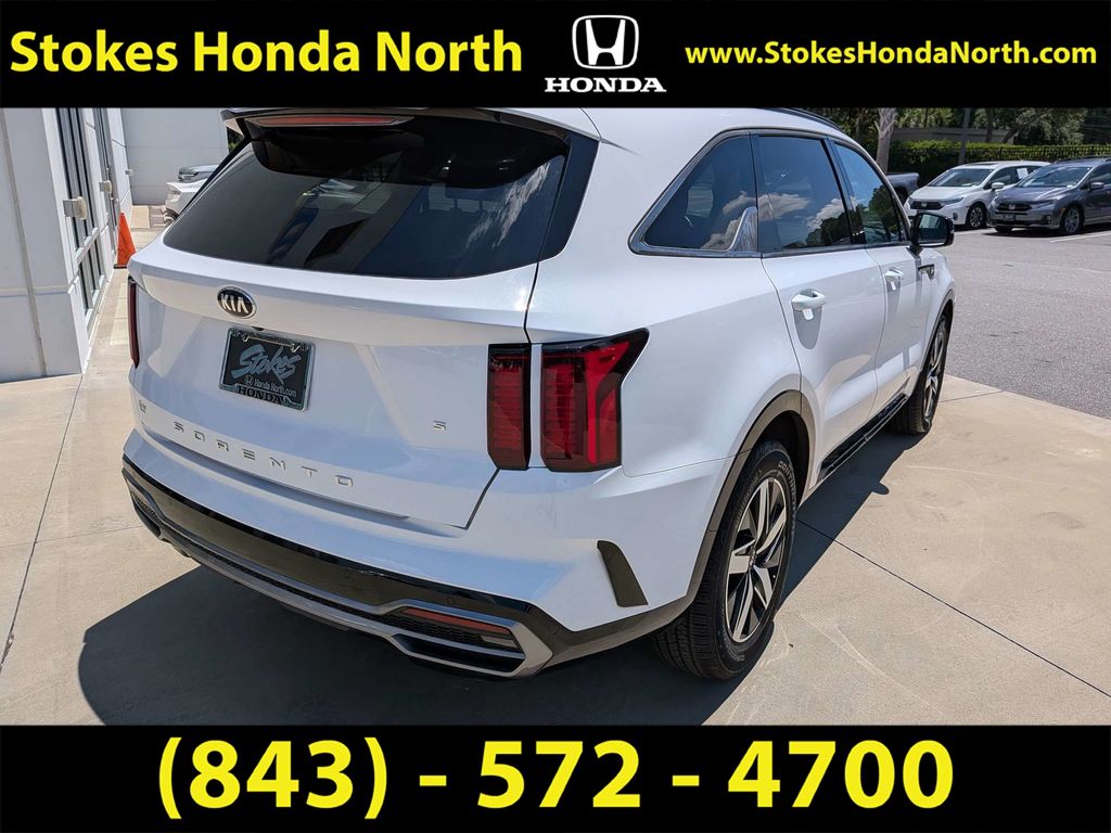 2021 Kia Sorento S White at Stokes Mazda