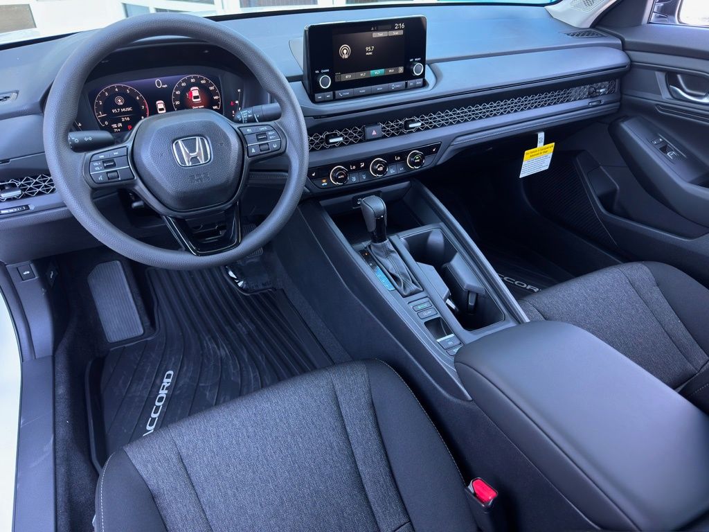 2025 Honda Accord SE White at Community Honda