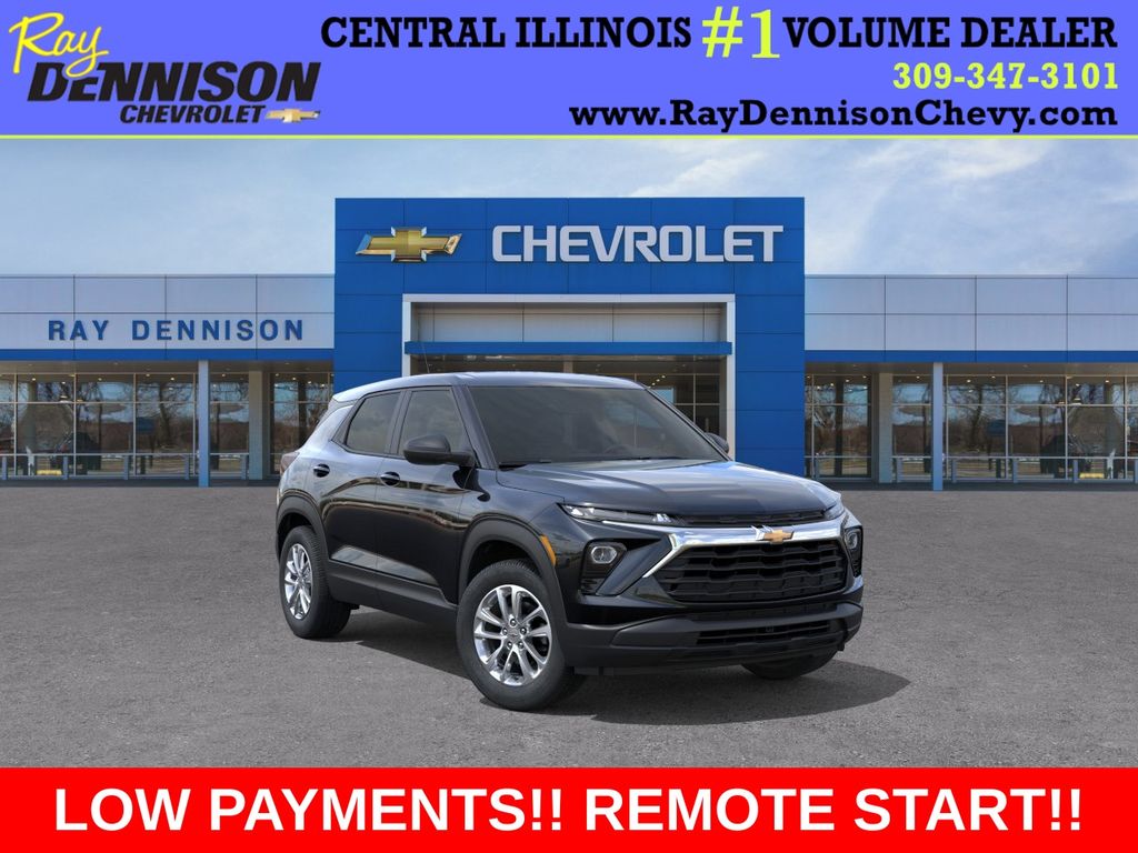 Black 2026 Chevrolet Trailblazer SUV / Crossover Front-Wheel Drive Continuously Variable Transmission