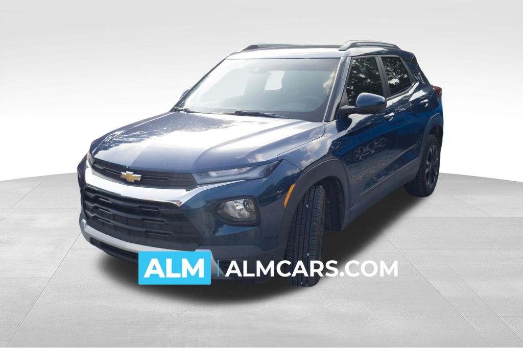 Pacific Blue Metallic 2021 Chevrolet Trailblazer SUV / Crossover Front-Wheel Drive Continuously Variable Transmission