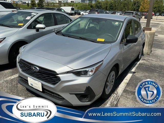 Ice Silver Metallic 2024 Subaru Impreza Wagon All-Wheel Drive Continuously Variable Transmission