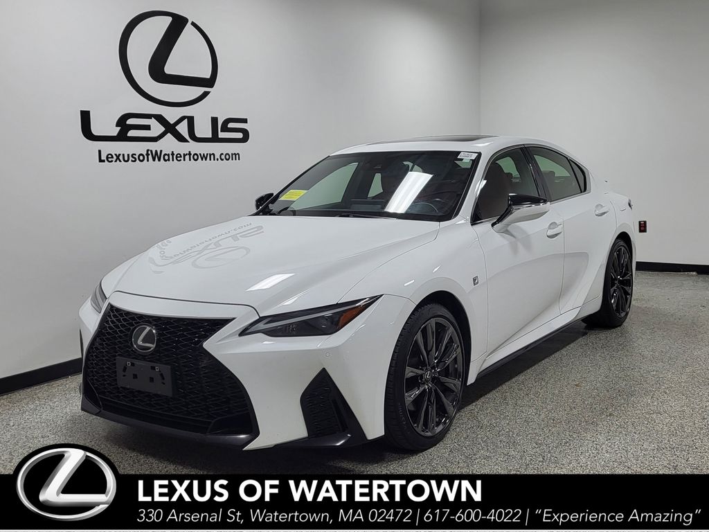 Ultra White 2022 Lexus IS Sedan  6-Speed Automatic