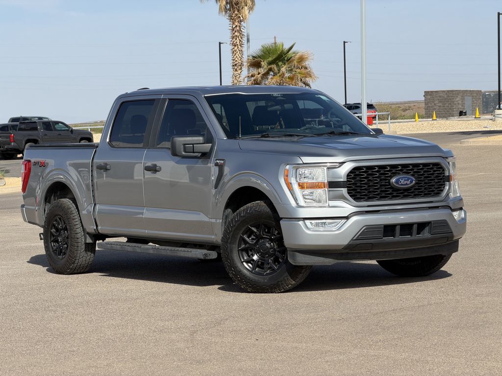 Iconic Silver Metallic 2022 Ford F-150 XL SuperCrew RWD Pickup Truck 4X2 Automatic