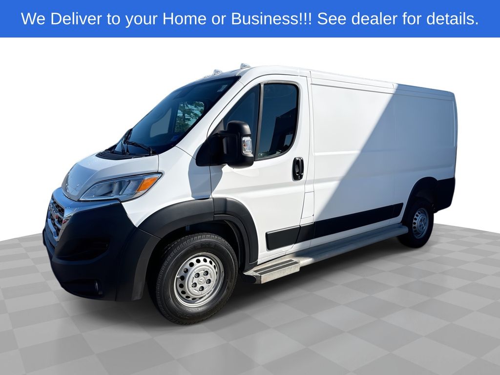 Bright White Clearcoat 2025 RAM ProMaster Van Front-Wheel Drive 9-Speed Automatic