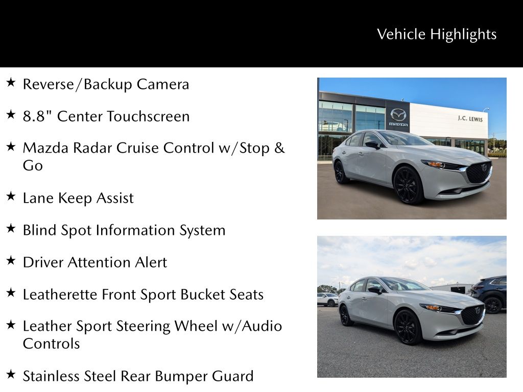 2025 Mazda Mazda3 Sedan 2.5 S Select Sport