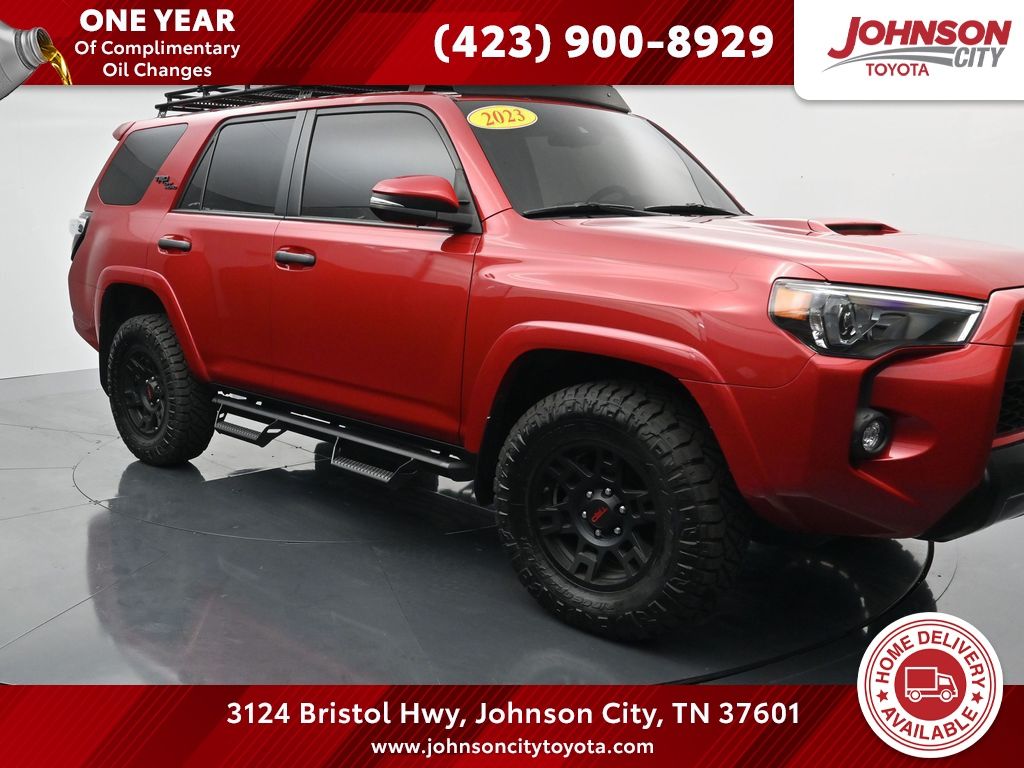 Barcelona Red Metallic 2023 Toyota 4Runner SUV / Crossover Four-Wheel Drive 5-Speed Automatic