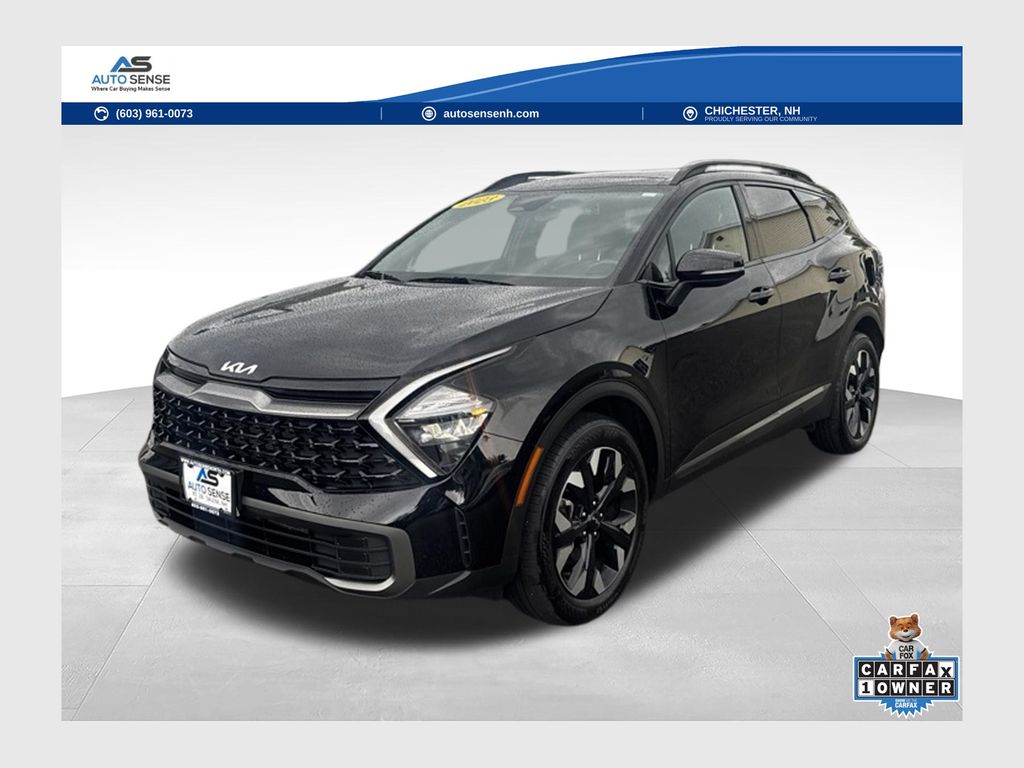 Ebony Black 2023 Kia Sportage SUV / Crossover All-Wheel Drive 8-Speed Automatic