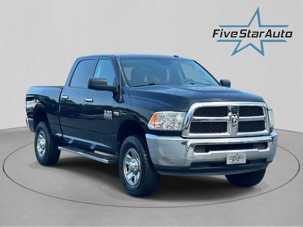 Black Clearcoat 2014 RAM 2500 Pickup Truck Four-Wheel Drive 6-Speed Automatic