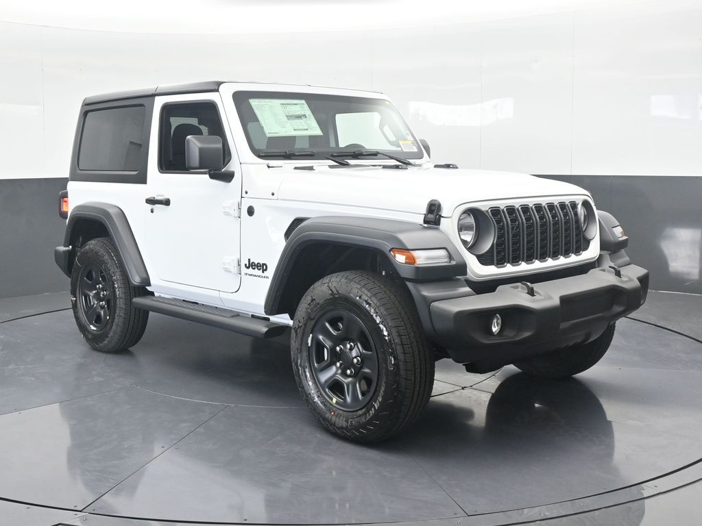New 2026 bright white clearcoat Jeep Sport image 8