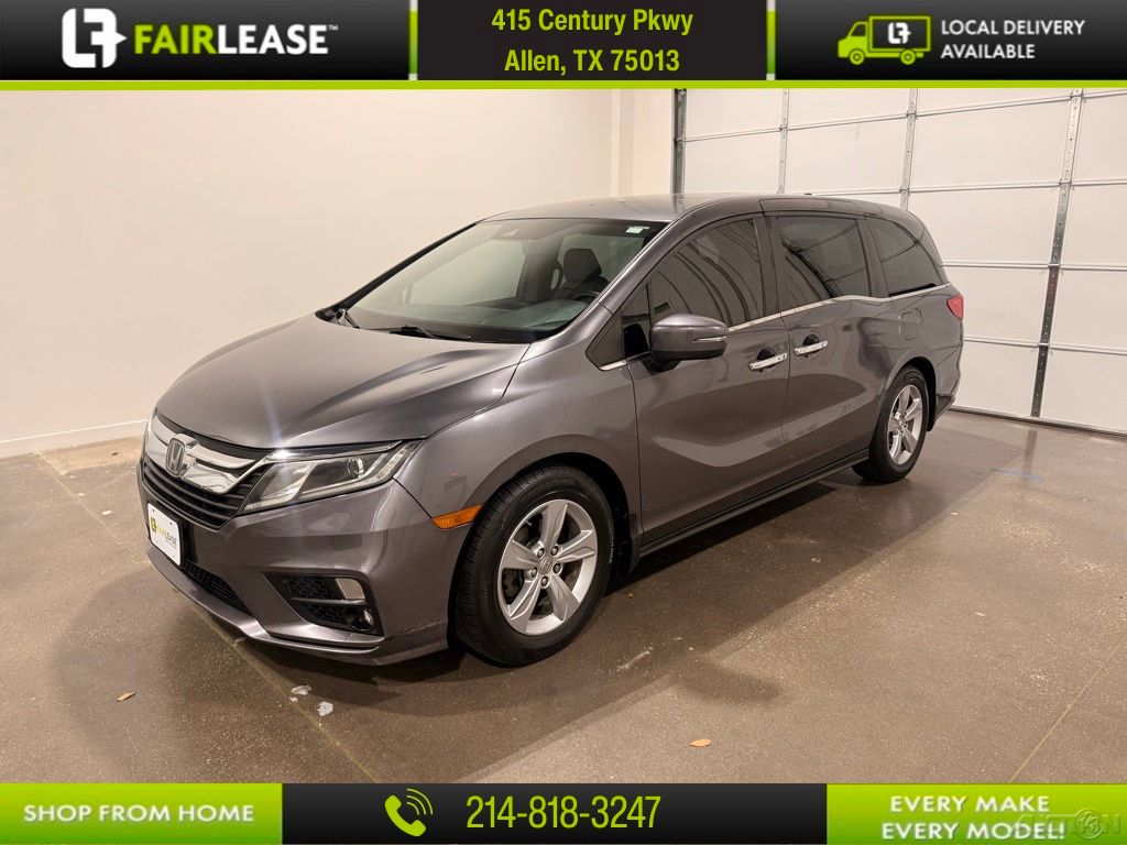 Pacific Pewter Metallic 2019 Honda Odyssey EX FWD Minivan Front-Wheel Drive 9-Speed Automatic