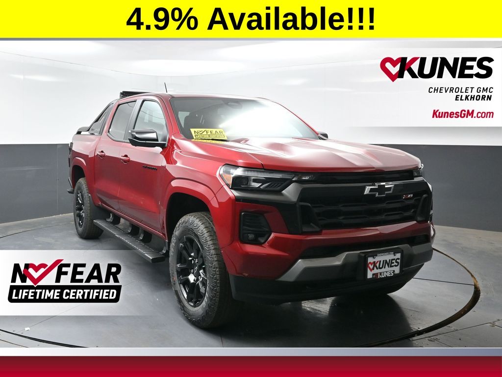 Radiant Red Tintcoat 2026 Chevrolet Colorado Pickup Truck Four-Wheel Drive 8-Speed Automatic