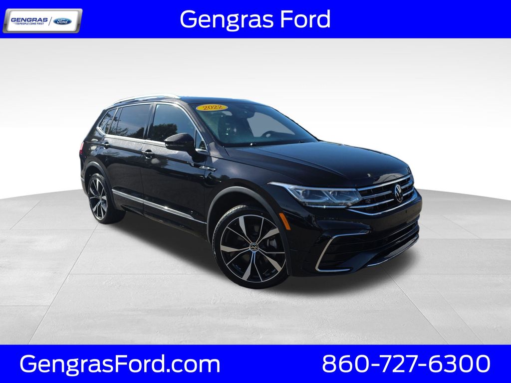 Black 2022 Volkswagen Tiguan SUV / Crossover All-Wheel Drive 8-Speed Automatic