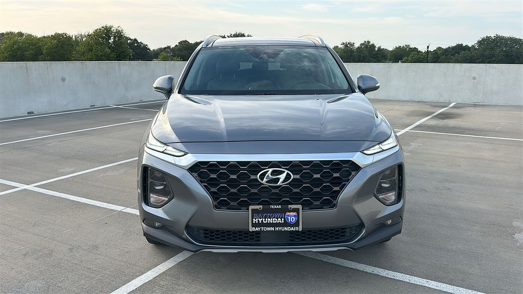 2019 Hyundai Santa Fe Limited Gray at DeMontrond Gulf Freeway