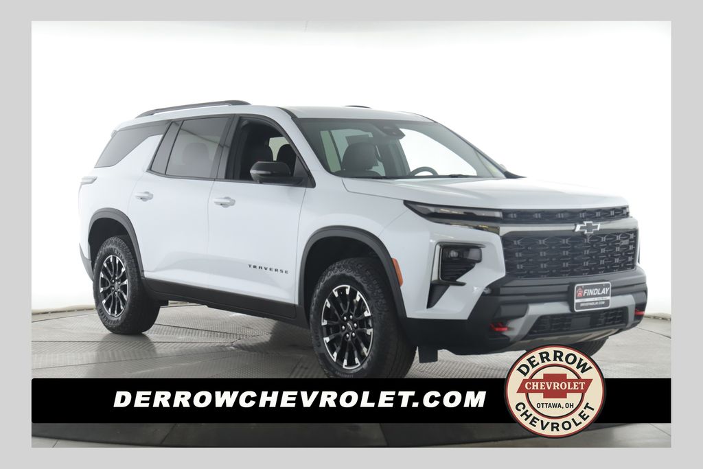 White 2026 Chevrolet Traverse SUV / Crossover Four-Wheel Drive 8-Speed Automatic