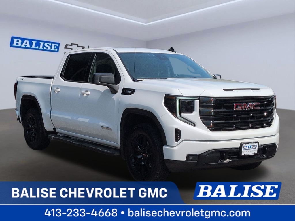 Summit White 2026 GMC Sierra 1500 Pickup Truck Four-Wheel Drive 8-Speed Automatic