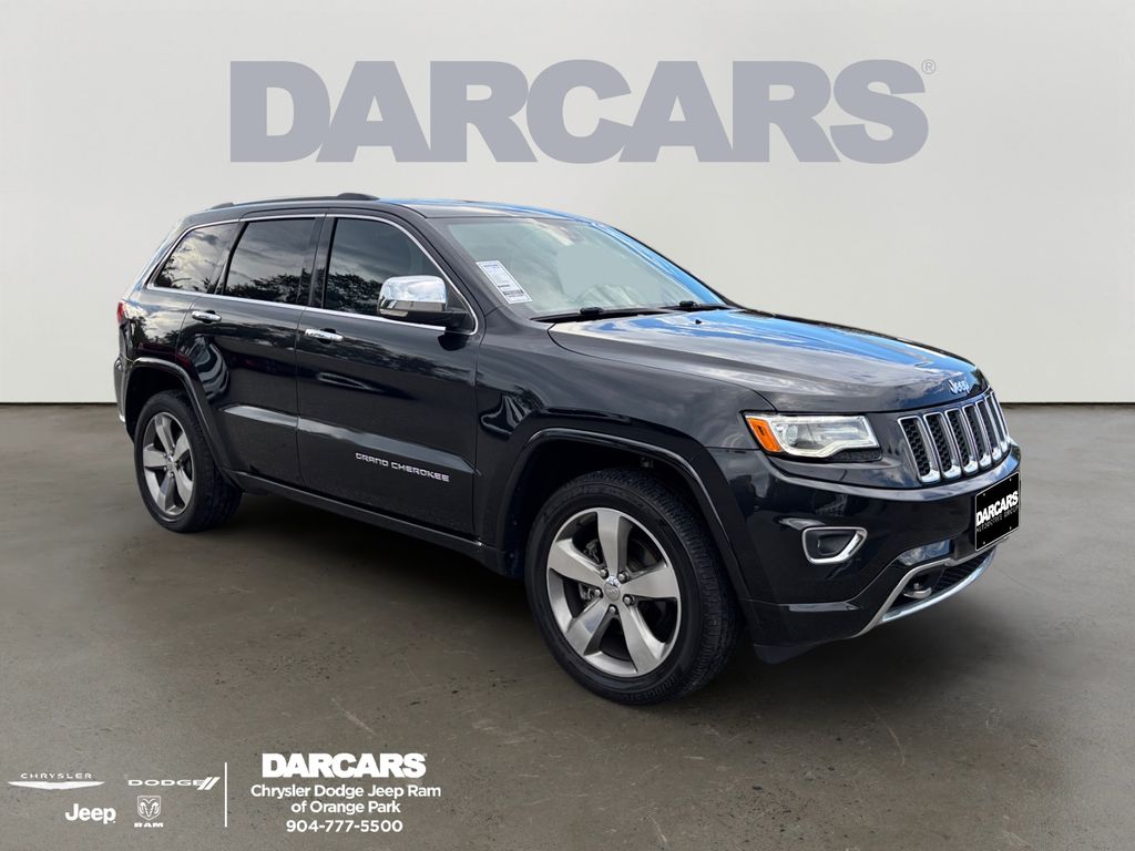 Brilliant Black Crystal Pearlcoat 2016 Jeep Grand Cherokee SUV / Crossover Four-Wheel Drive 8-Speed Automatic