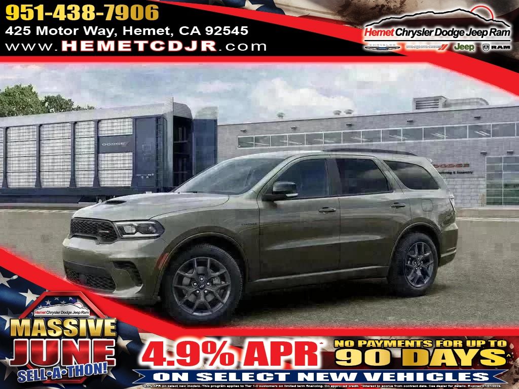 Green Machine 2026 Dodge Durango GT HEMI Premium AWD SUV / Crossover All-Wheel Drive 8-Speed Automatic