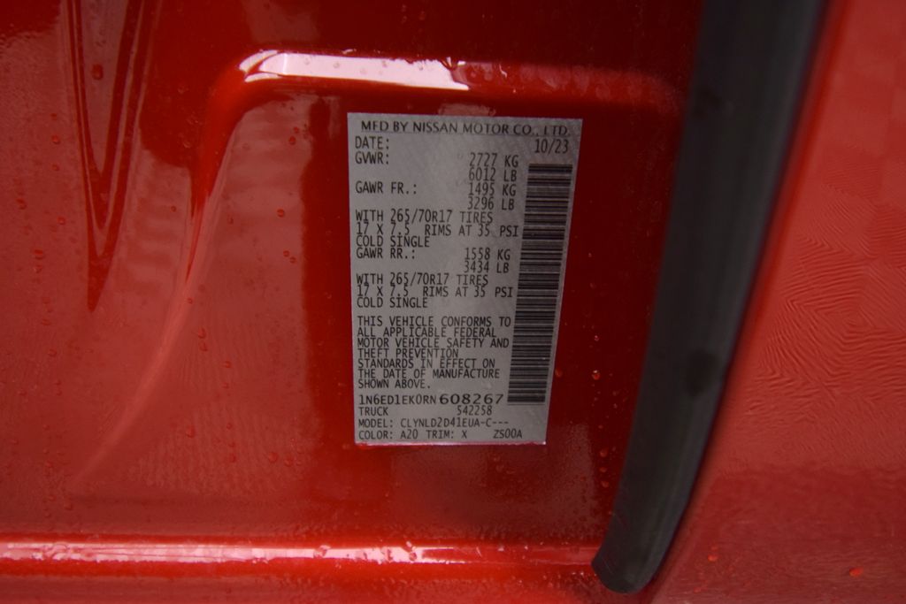 used 2024 Nissan Frontier car, priced at $36,977