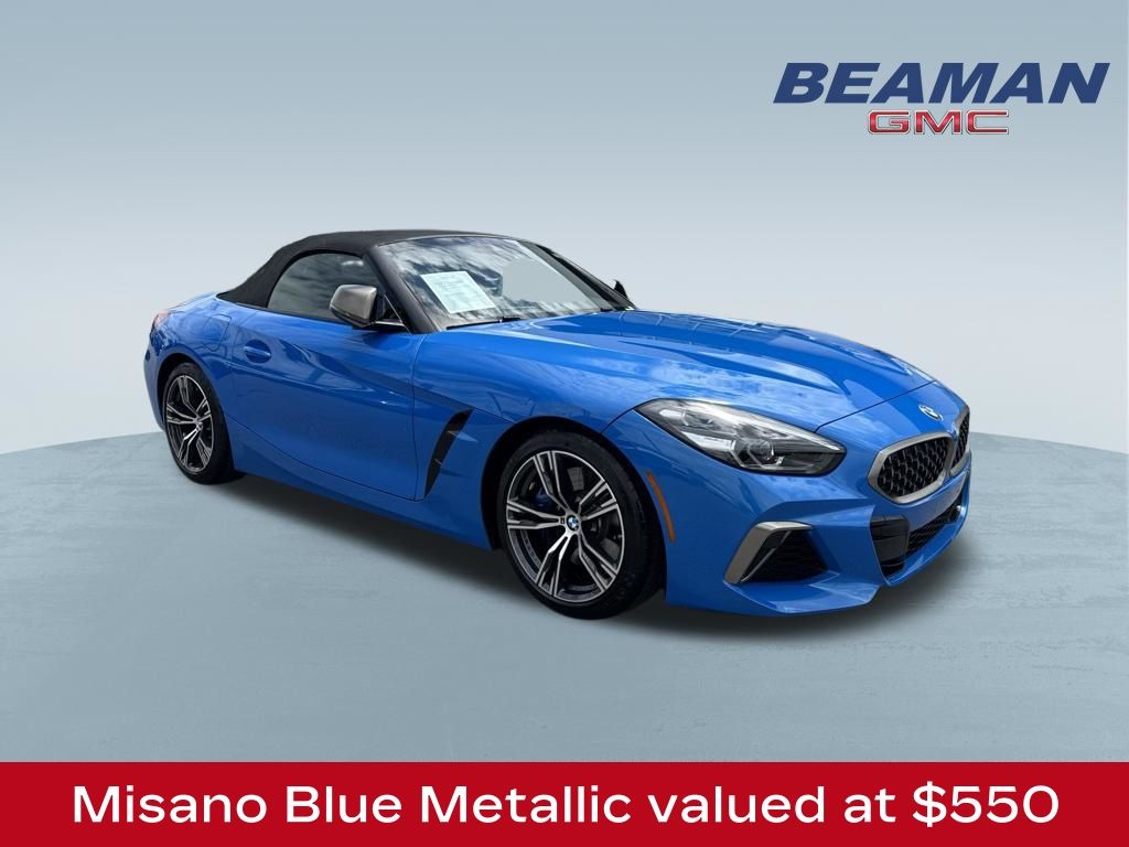 Misano Blue Metallic 2020 BMW Z4 Convertible Rear-Wheel Drive 8-Speed Automatic