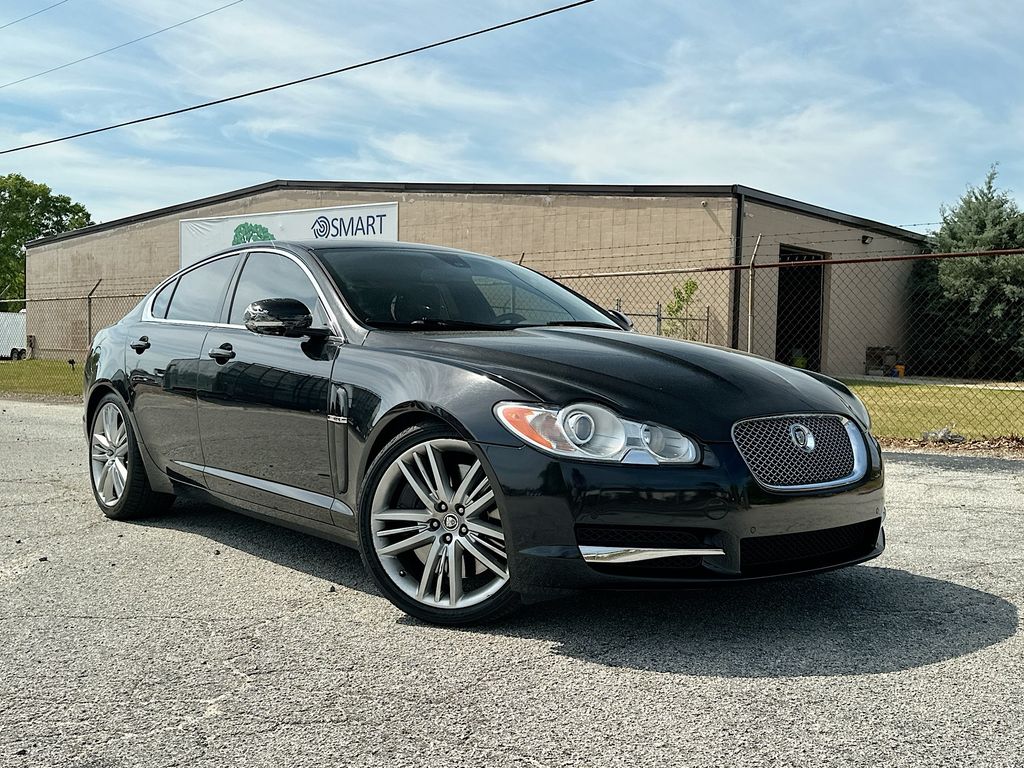 Black 2011 Jaguar XF XF Supercharged RWD Sedan Rear-Wheel Drive 6-Speed Automatic
