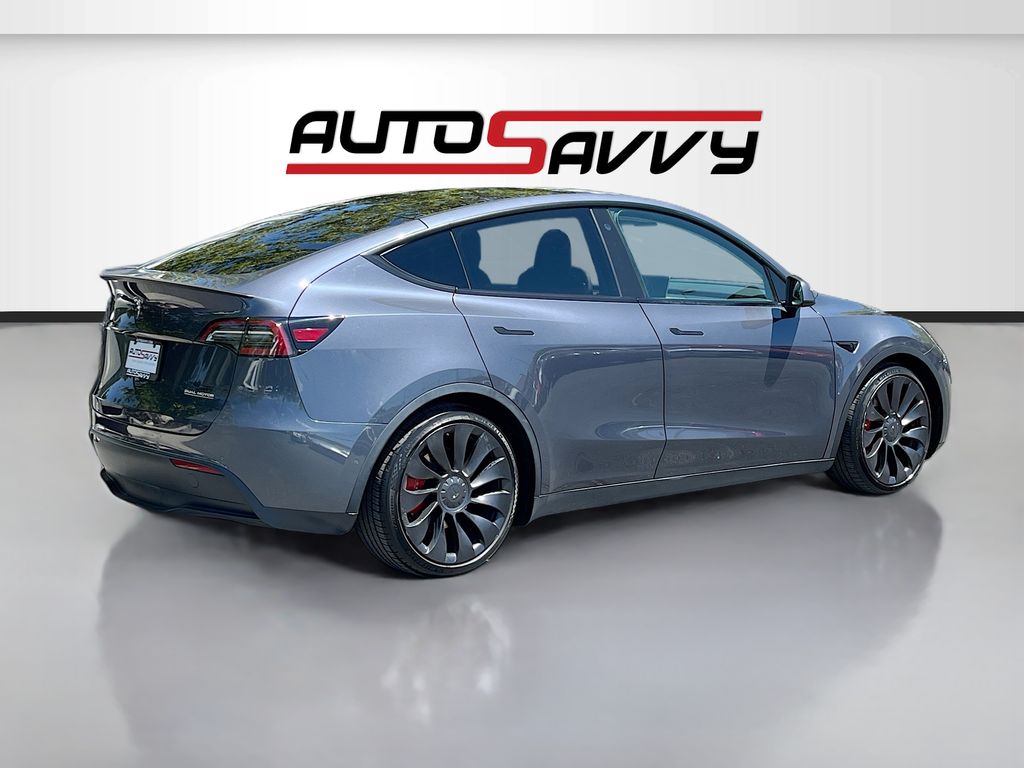 Used 2023 Charcoal Tesla Performance image 7