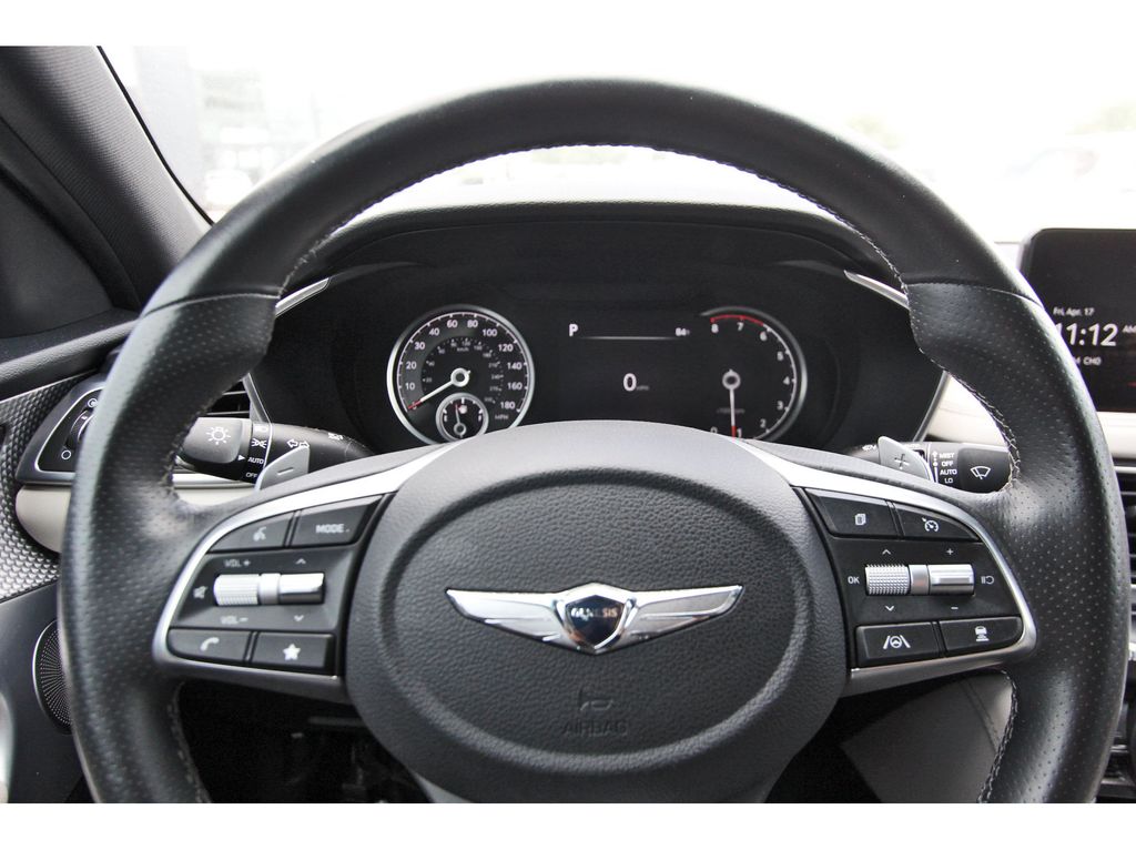 2023 Genesis G70 2.0T White at Emmons Autoplex