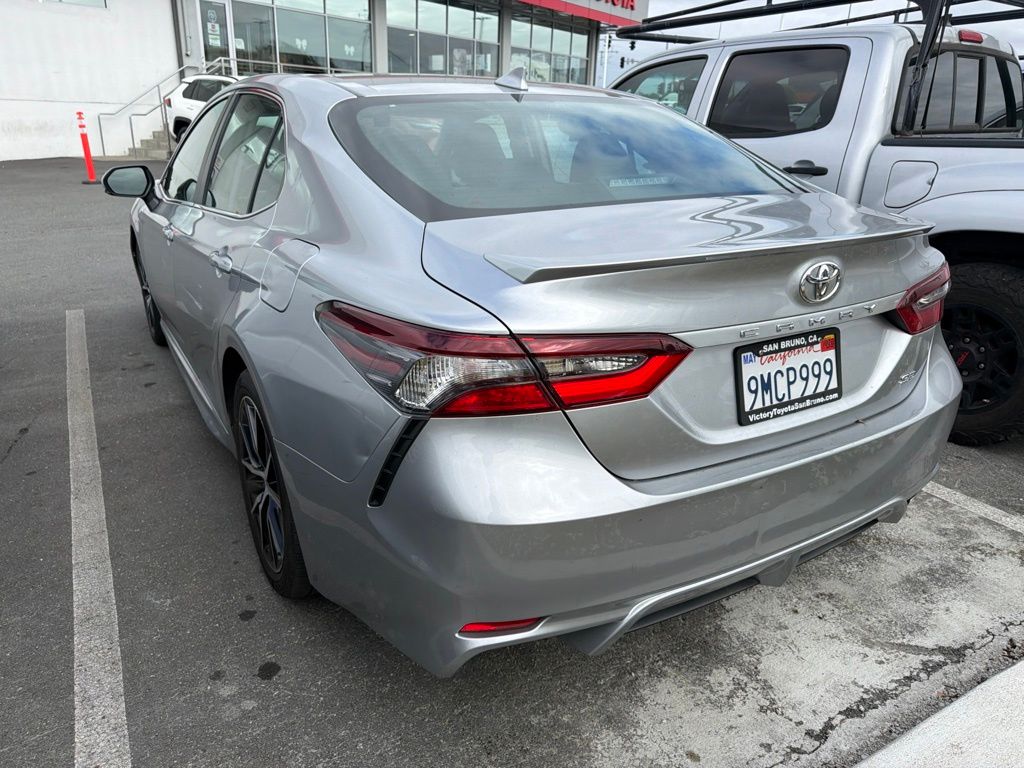 Certified Used 2023 Silver Toyota SE image 2