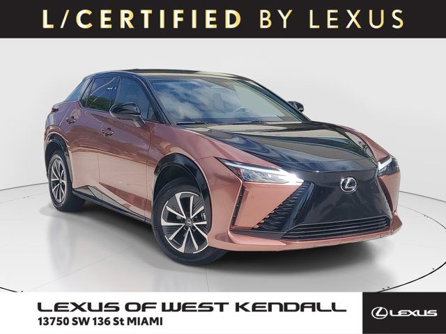 Red (Copper Crest/Black) 2024 Lexus RZ 300e Premium FWD with 18 inch Wheels SUV / Crossover Front-Wheel Drive Automatic