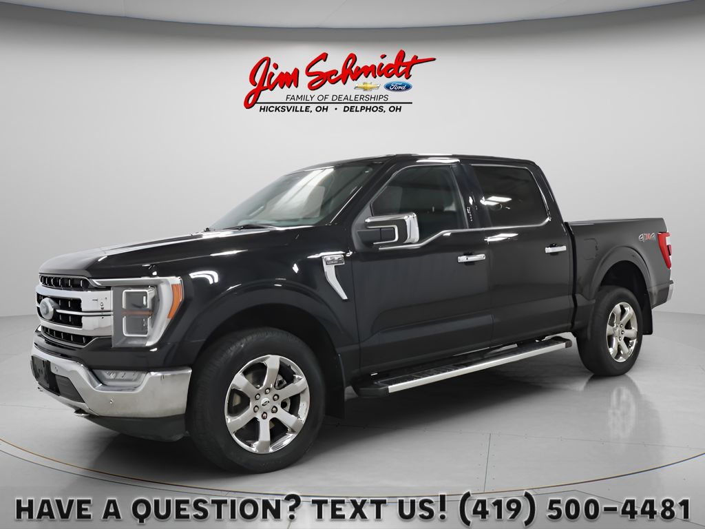 Agate Black Metallic 2023 Ford F-150 Pickup Truck Four-Wheel Drive Automatic