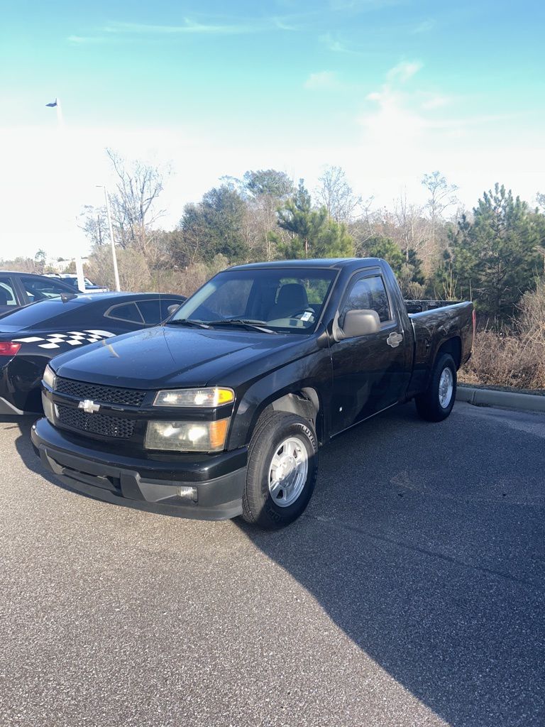 Black 2007 Chevrolet Colorado LS RWD Pickup Truck Rear-Wheel Drive 4-Speed Automatic Overdrive
