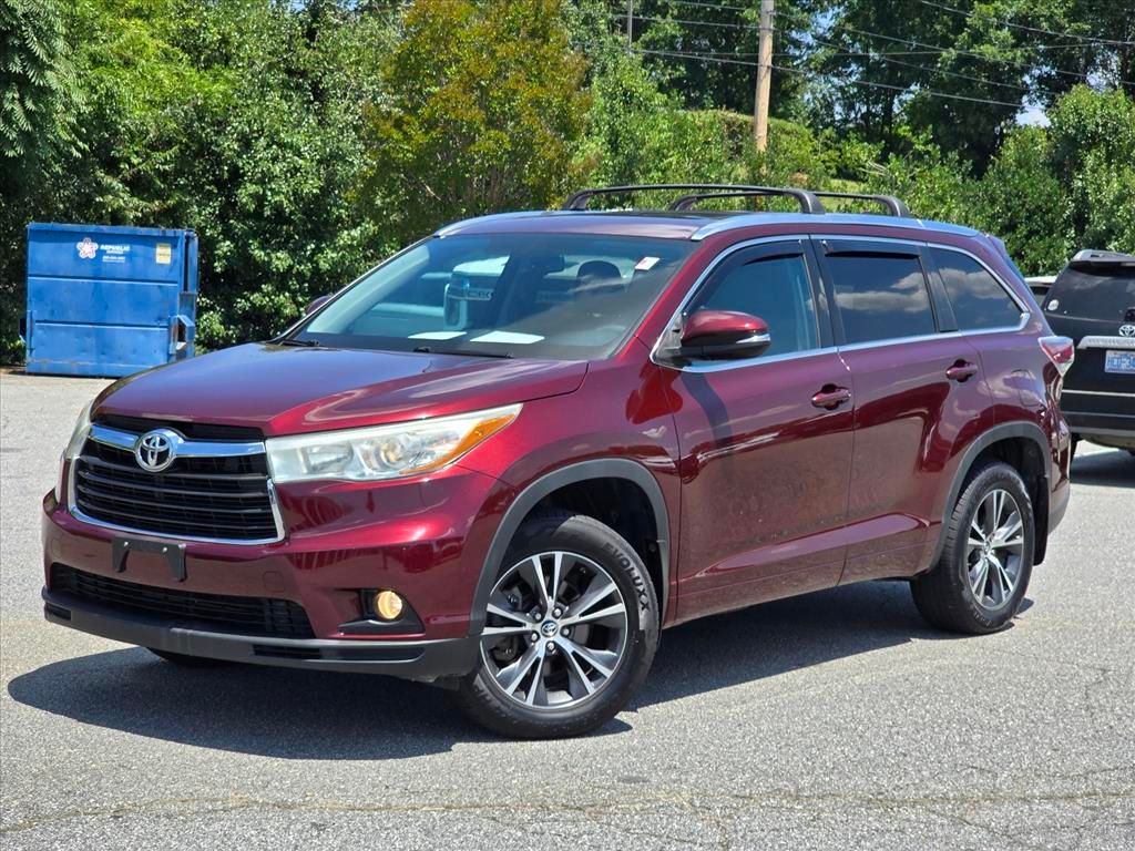 Ooh La La Rouge Mica 2016 Toyota Highlander SUV / Crossover All-Wheel Drive 6-Speed Automatic Overdrive