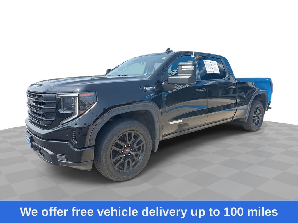 Black 2023 GMC Sierra 1500 Pickup Truck Four-Wheel Drive Automatic