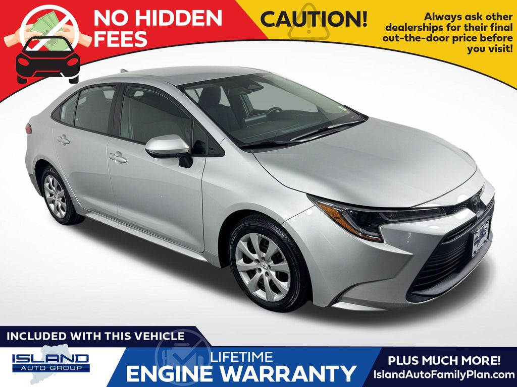Classic Silver Metallic 2023 Toyota Corolla Sedan Front-Wheel Drive Continuously Variable Transmission