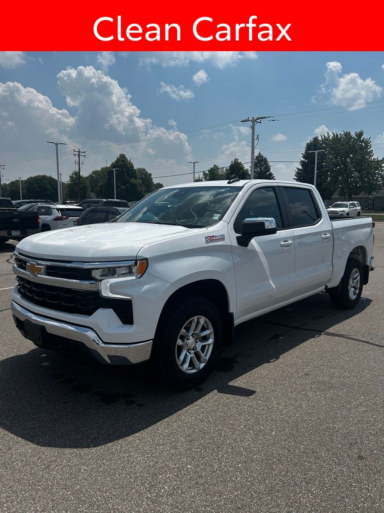 Used 2024 Chevrolet Silverado 1500 LT with VIN 1GCUDDEDXRZ188933 for sale in Waite Park, Minnesota