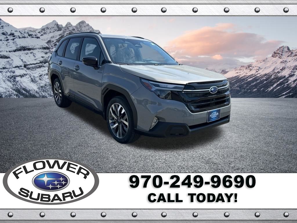 Gray 2026 Subaru Forester Hybrid SUV / Crossover All-Wheel Drive Continuously Variable Transmission