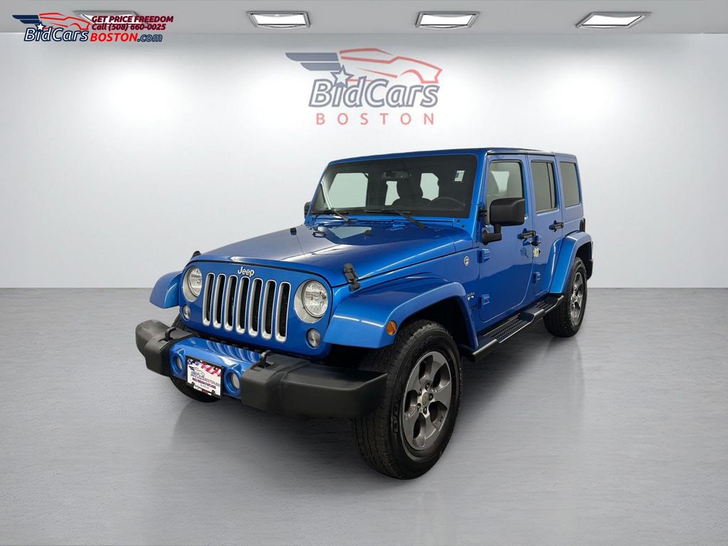 Hydro Blue Pearl Coat 2016 Jeep Wrangler SUV / Crossover Four-Wheel Drive 6-Speed Manual