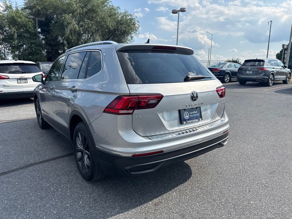 2022 Volkswagen Tiguan 2.0T SE Silver at Bob Ruth Ford