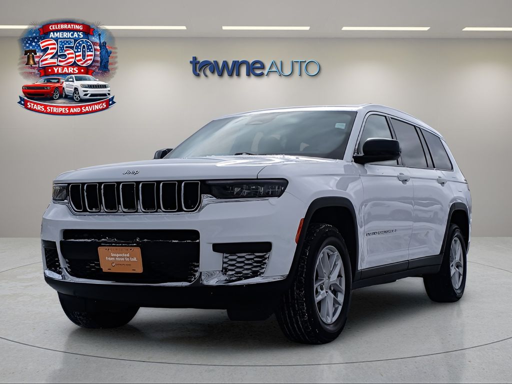 Bright White Clearcoat 2023 Jeep Grand Cherokee L SUV / Crossover Four-Wheel Drive 8-Speed Automatic