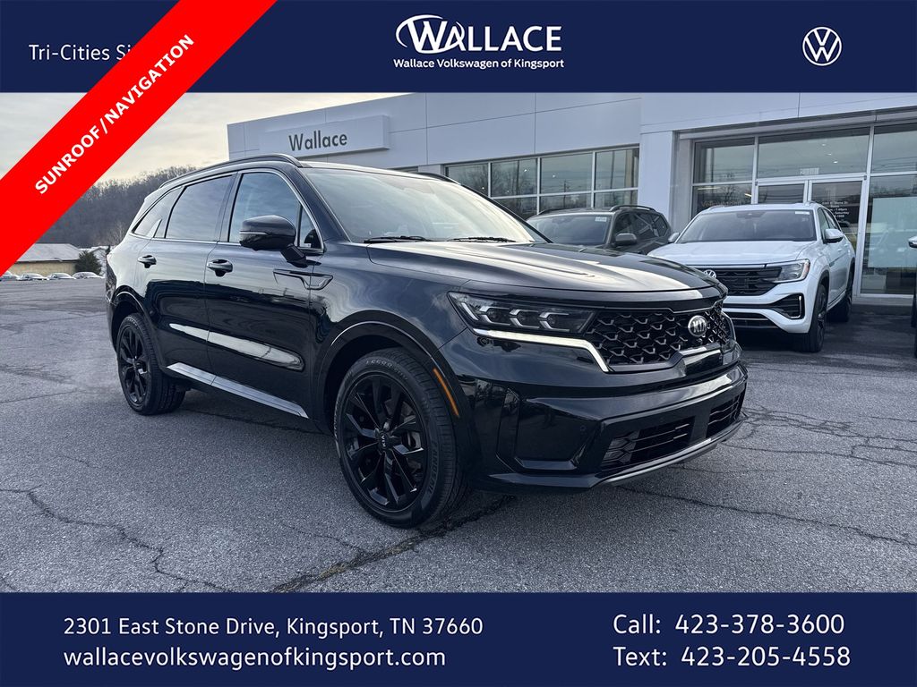 Ebony Black 2021 Kia Sorento SX Prestige FWD SUV / Crossover Front-Wheel Drive 8-Speed Dual Clutch