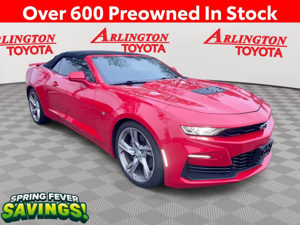 Red 2022 Chevrolet Camaro 2SS Convertible RWD Convertible Rear-Wheel Drive Automatic