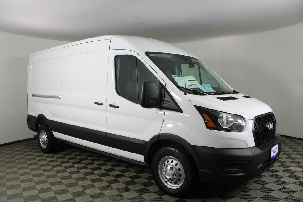 Oxford White 2026 Ford Transit Cargo Van All-Wheel Drive