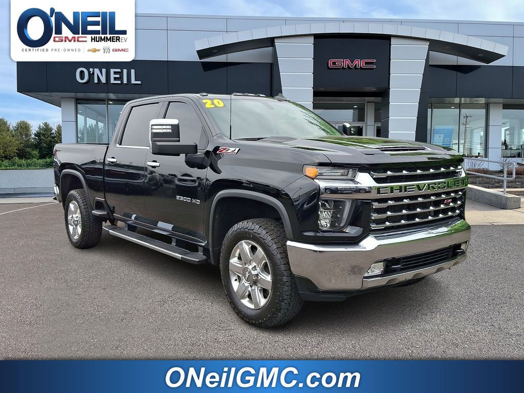 Black 2020 Chevrolet Silverado 2500HD Pickup Truck Four-Wheel Drive 6-Speed Automatic
