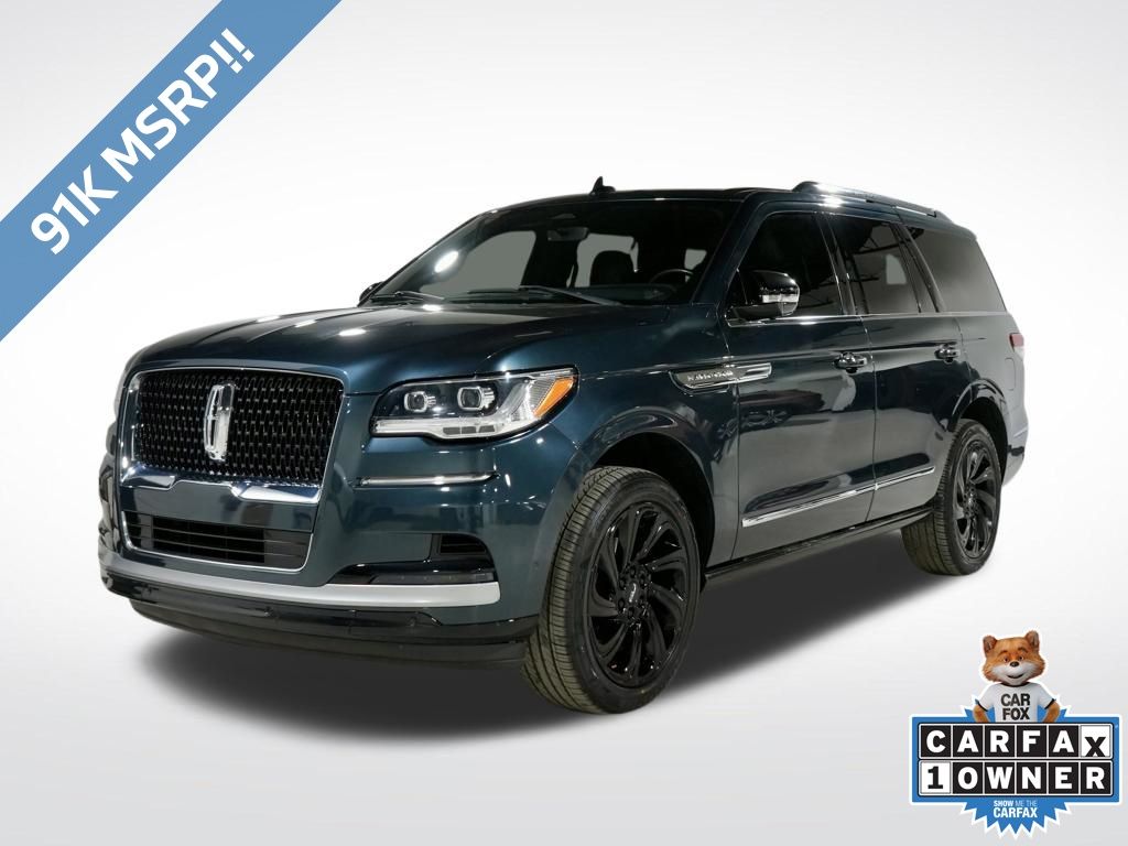 Blue Metallic 2022 Lincoln Navigator SUV / Crossover 4X2 Automatic