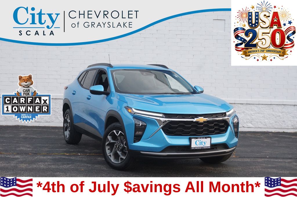 Marina Blue Metallic 2025 Chevrolet Trax SUV / Crossover Front-Wheel Drive 6-Speed Automatic
