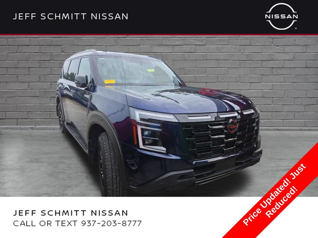 Deep Ocean Blue Pearl 2025 Nissan Armada SUV / Crossover Four-Wheel Drive 9-Speed Automatic