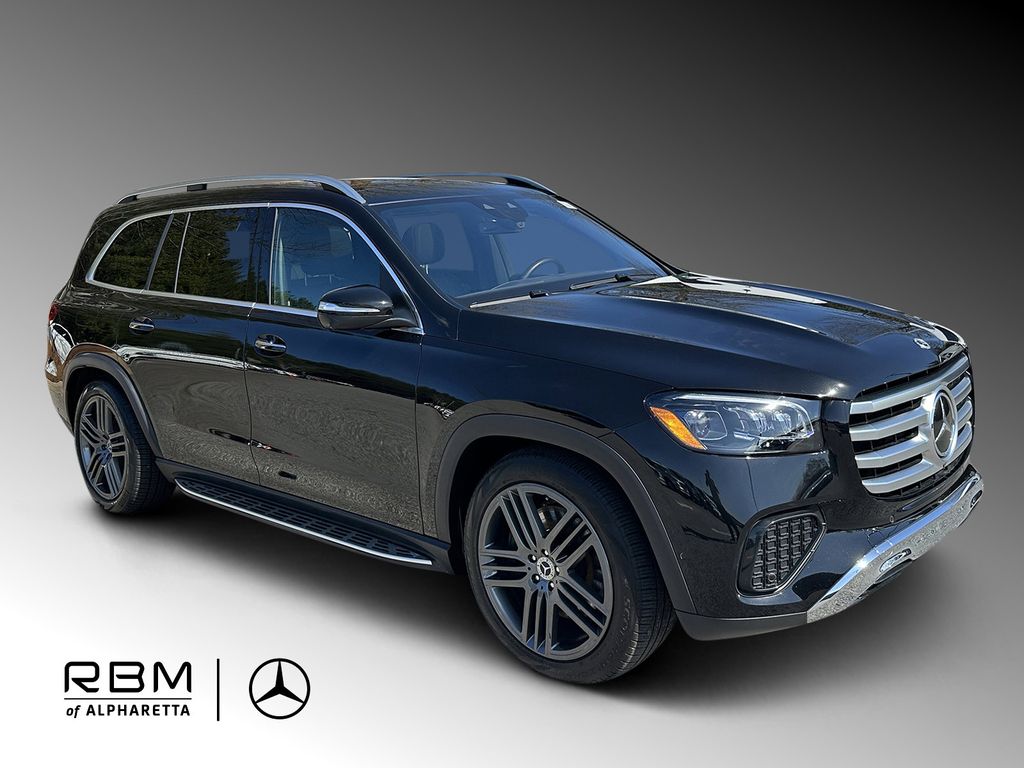 Black 2025 Mercedes-Benz GLS 450 4MATIC SUV / Crossover All-Wheel Drive 9-Speed Automatic